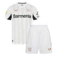 Echipament fotbal Bayer Leverkusen Alejandro Grimaldo #20 Tricou Deplasare 2024-25 pentru copii maneca scurta (+ Pantaloni scurti)